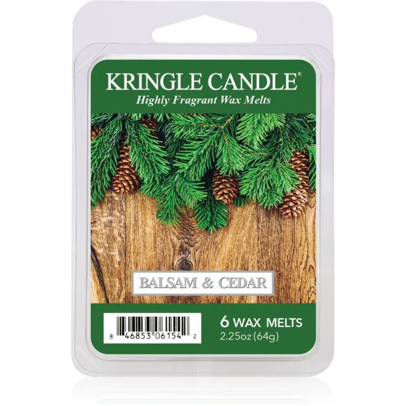 Kringle Candle Balsam & Cedar восък за арома-лампа 64 гр.