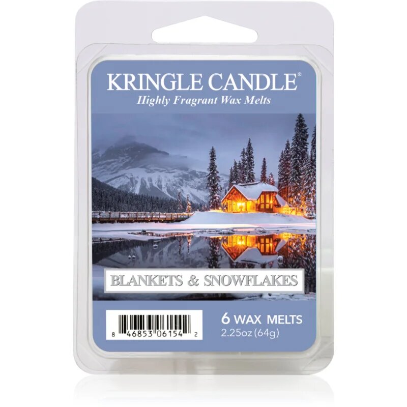 Kringle Candle Blankets & Snowflakes Wax Melt DVA ароматна свещ 64 гр.