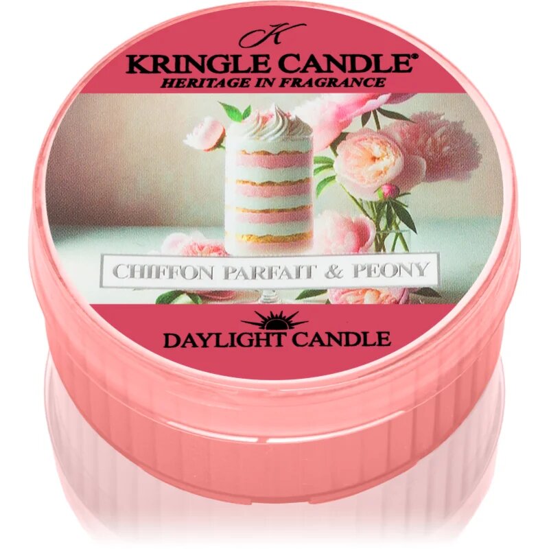 Kringle Candle Chiffon Parfait & Peony чаена свещ 42 гр.