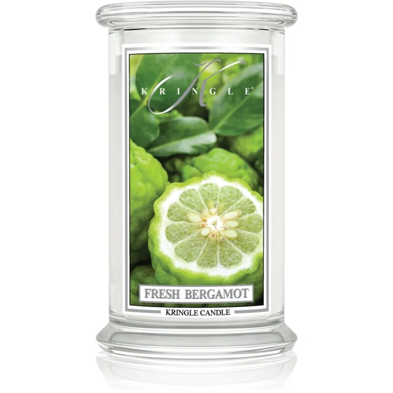 Kringle Candle Classic Fresh Bergamot ароматна свещ 623 гр.