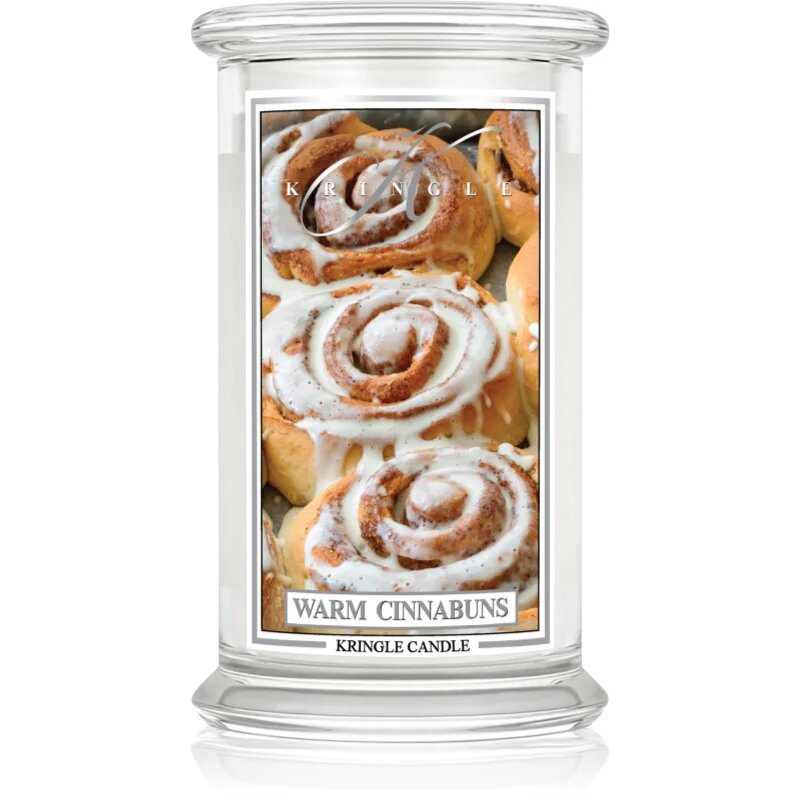 Kringle Candle Classic Warm Cinnabuns ароматна свещ 623 гр.