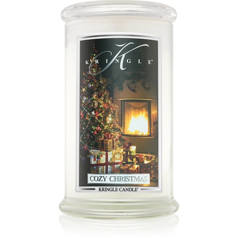 Kringle Candle Cozy Christmas ароматна свещ 624 гр.