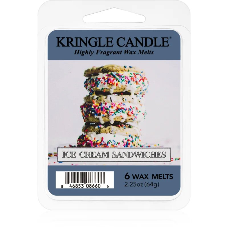 Kringle Candle Ice Cream Sandwiches восък за арома-лампа 64 гр.