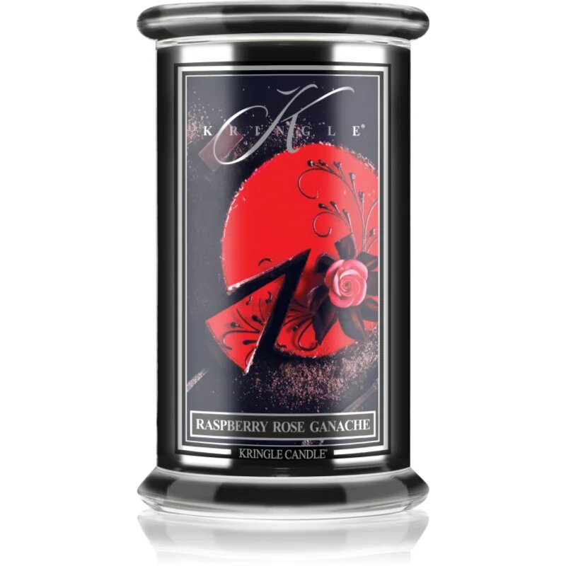 Kringle Candle Reserve Raspberry Rose Ganache ароматна свещ 623 гр.