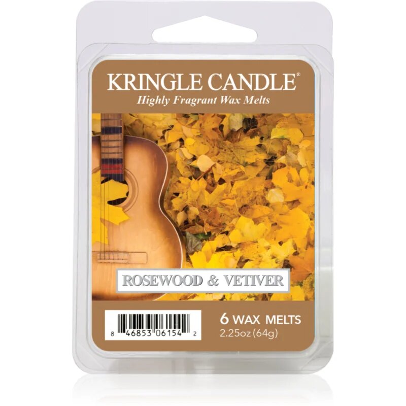 Kringle Candle Rosewood & Vetiver восък за арома-лампа 64 гр.