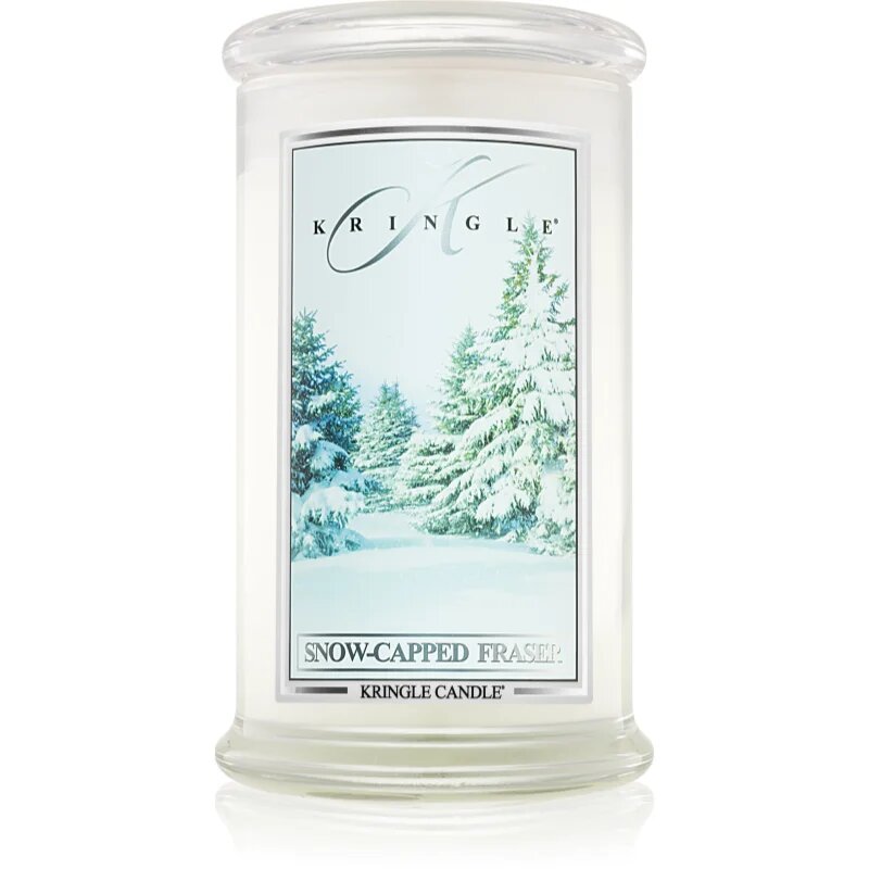 Kringle Candle Snow Capped Fraser ароматна свещ 624 гр.