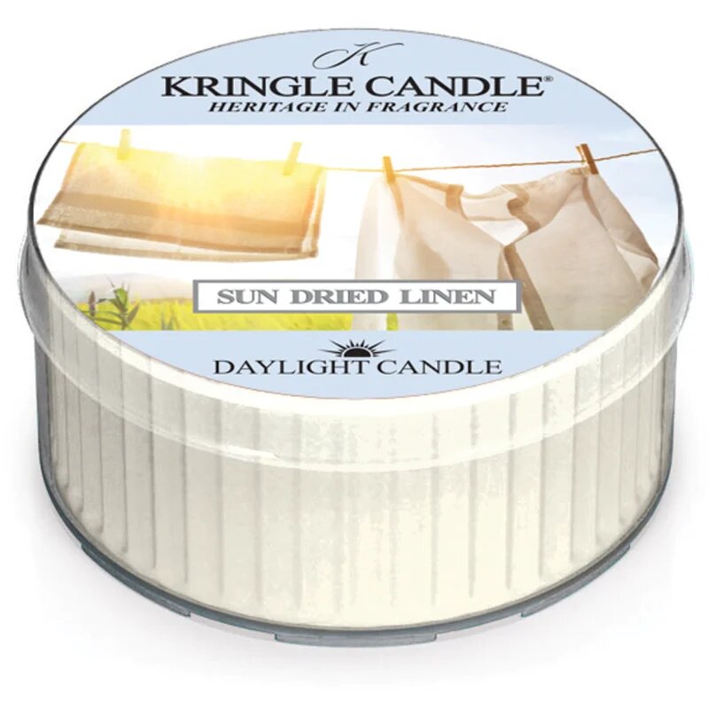 Kringle Candle Sun Dried Linen чаена свещ 42 гр.