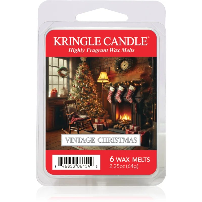 Kringle Candle Vintage Christmas восък за арома-лампа 64 гр.