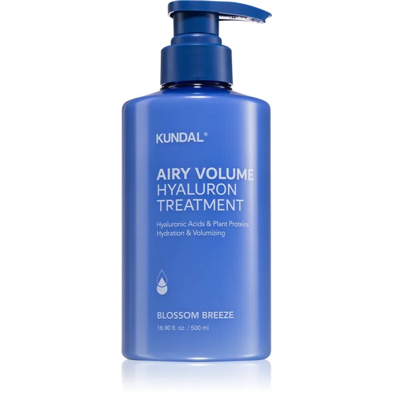 KUNDAL Airy Volume Hyaluron Treatment хидратиращ балсам за обем 500 мл.