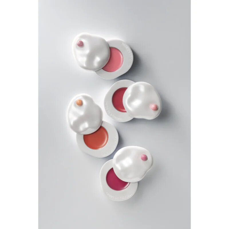 KUNDAL Objet Dew Drop Lip Glaze Balm тониращ балсам за устни с хидратиращ ефект цвят Plum Mauve 2 гр.
