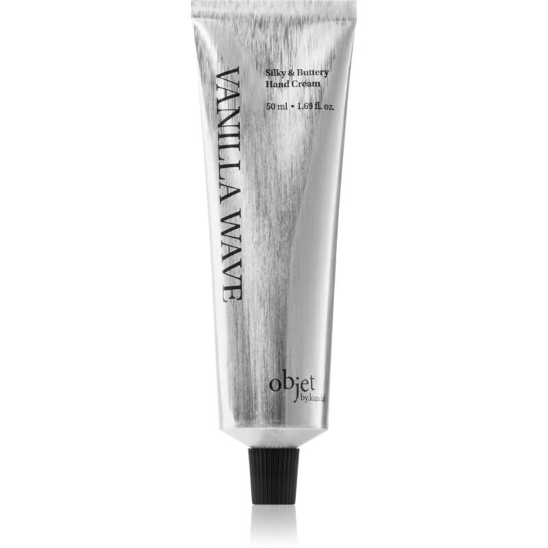 KUNDAL Objet Silky & Buttery Hand Cream подхранващ крем за ръце за подхранване и хидратация с аромат Vanilla Wave 50 мл.