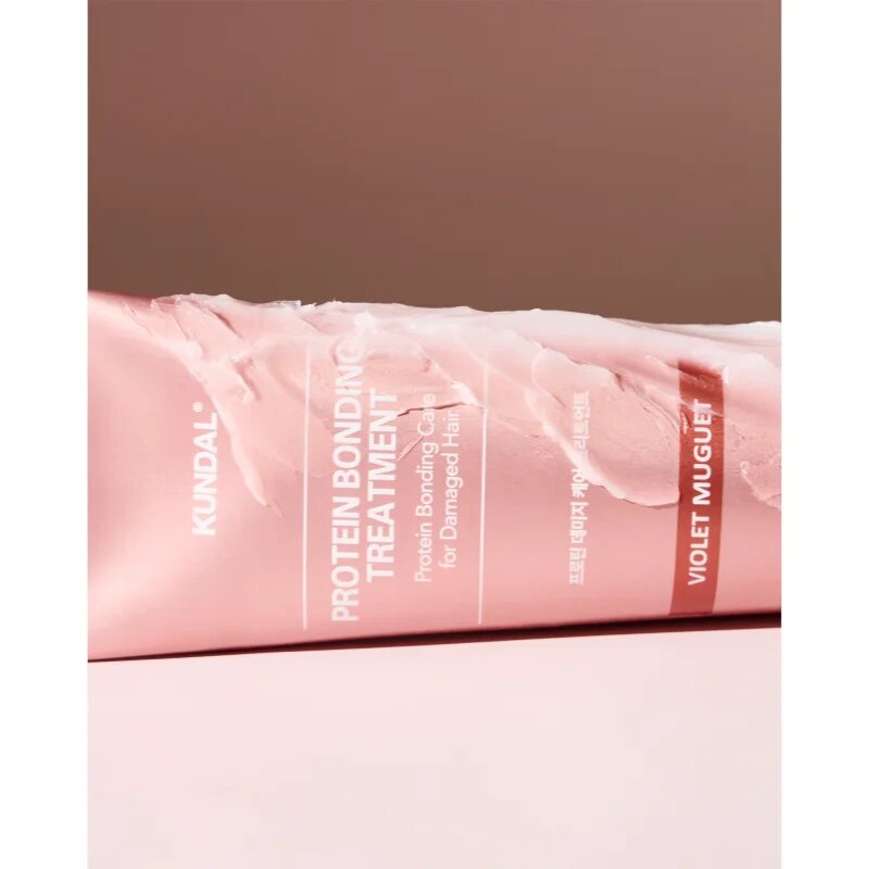 KUNDAL Protein Bonding Care Treatment цялостна грижа за суха и увредена коса с аромат Violet Muguet 250 мл.