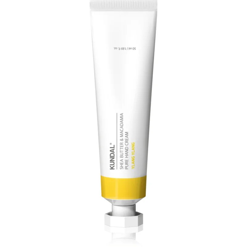 KUNDAL Shea Butter & Macadamia Ylang Ylang хидратиращ крем за ръце с подхранващ ефект 50 мл.