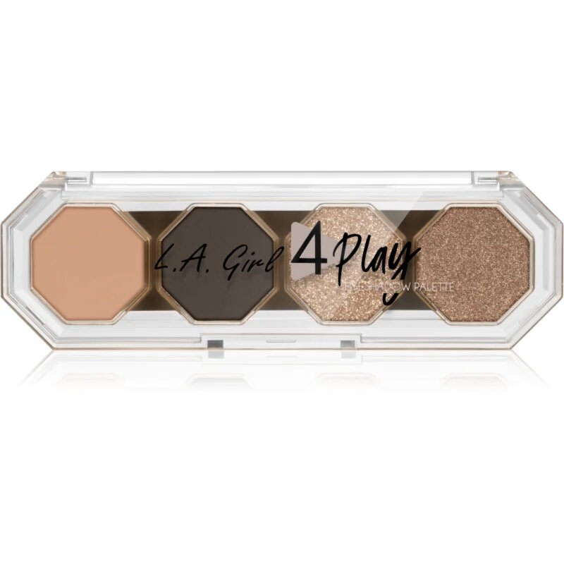 L.A. Girl Cosmetics 4 Play палитра сенки за очи цвят Seduce 3.2 гр.