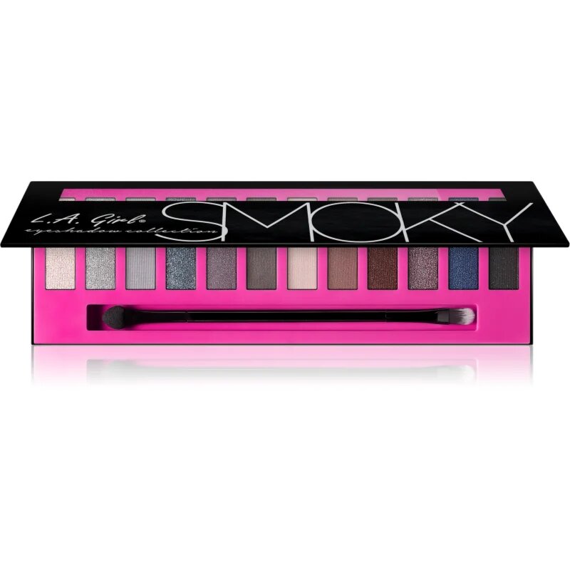 L.A. Girl Cosmetics Beauty Brick Collection палитра от сенки за очи цвят Smoky 12 гр.