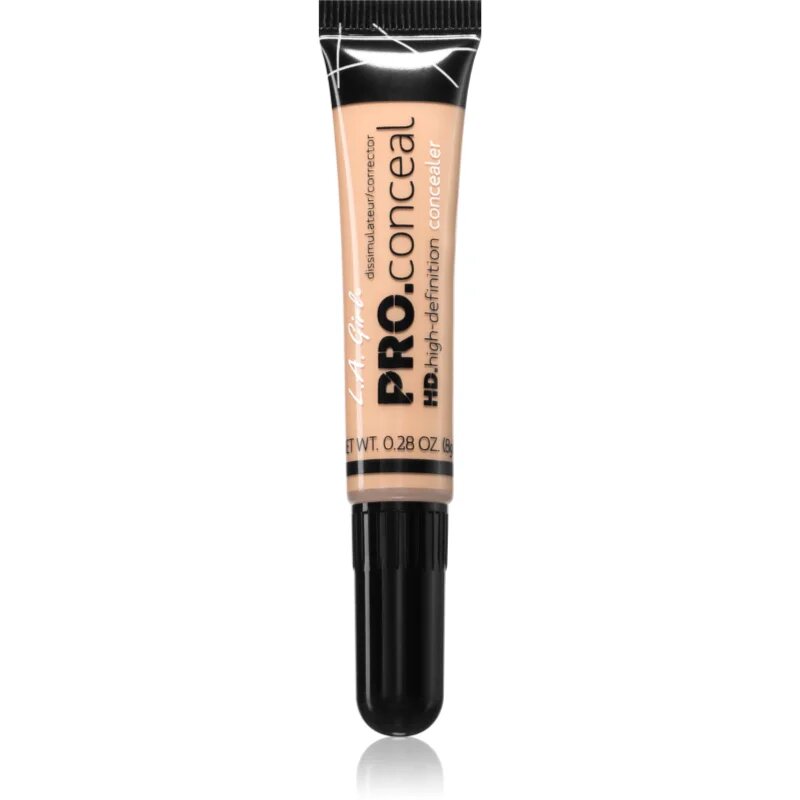 L.A. Girl Cosmetics HD Pro. Conceal течен коректор цвят Porcelain 8 гр.