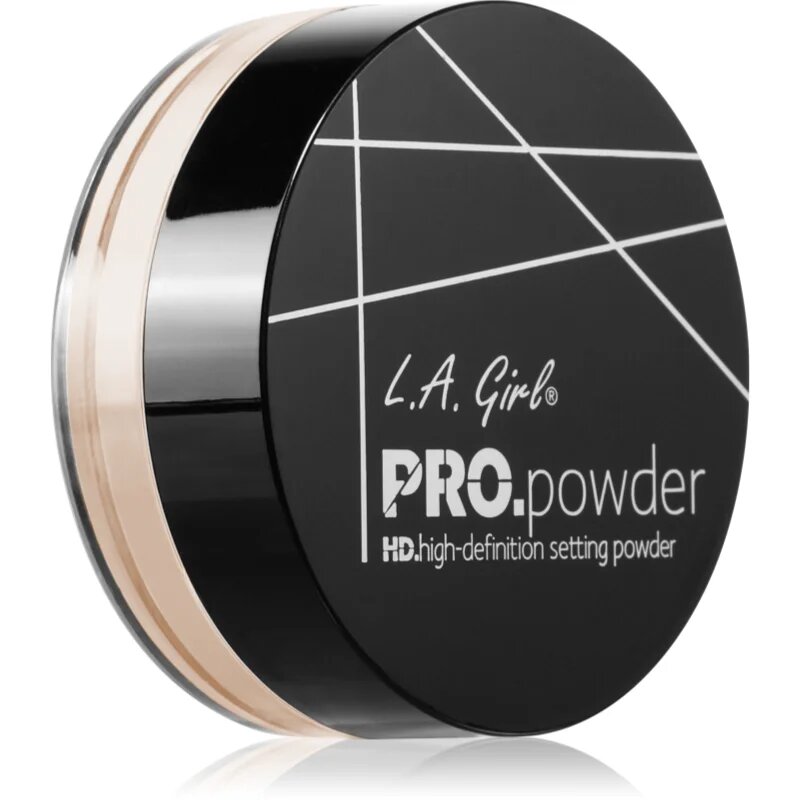 L.A. Girl Cosmetics PRO. Powder матираща фиксираща пудра цвят Banana Yellow 5 гр.