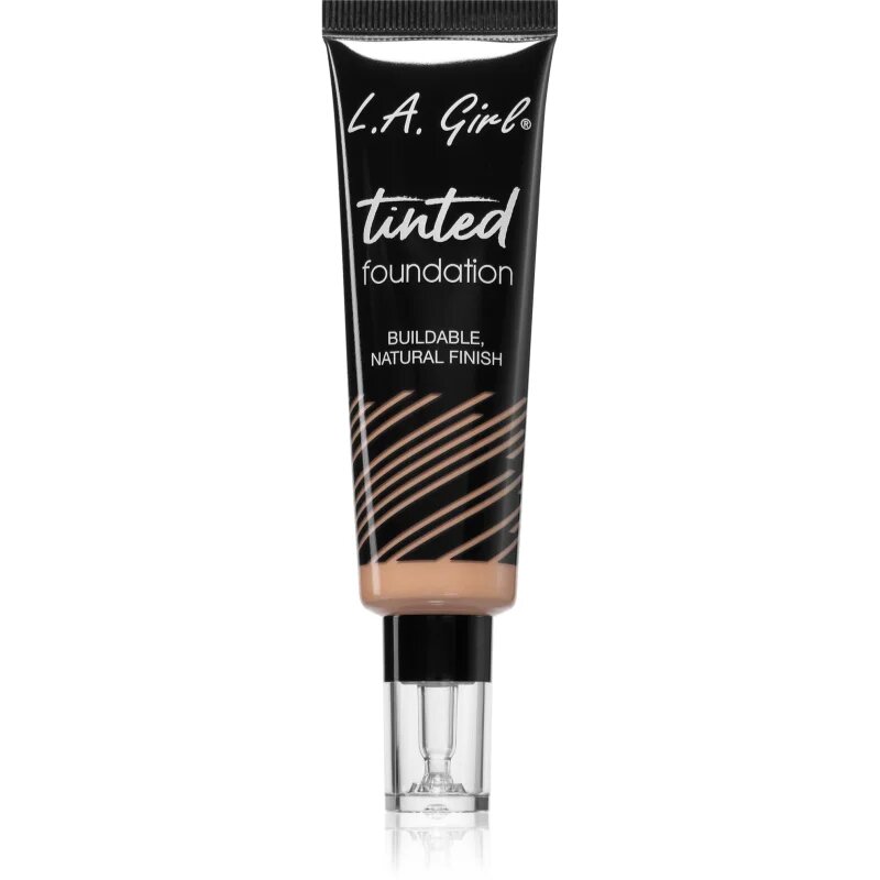 L.A. Girl Cosmetics Tinted Foundation хидратиращ тониращ крем цвят Warm Beige 30 мл.