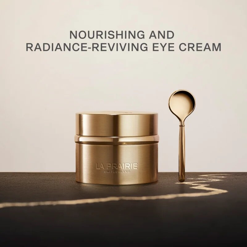 La Prairie Pure Gold Radiance Eye Cream луксозен крем за околоочната зона и клепачи за освежаване и изглаждане на кожата 20 мл.