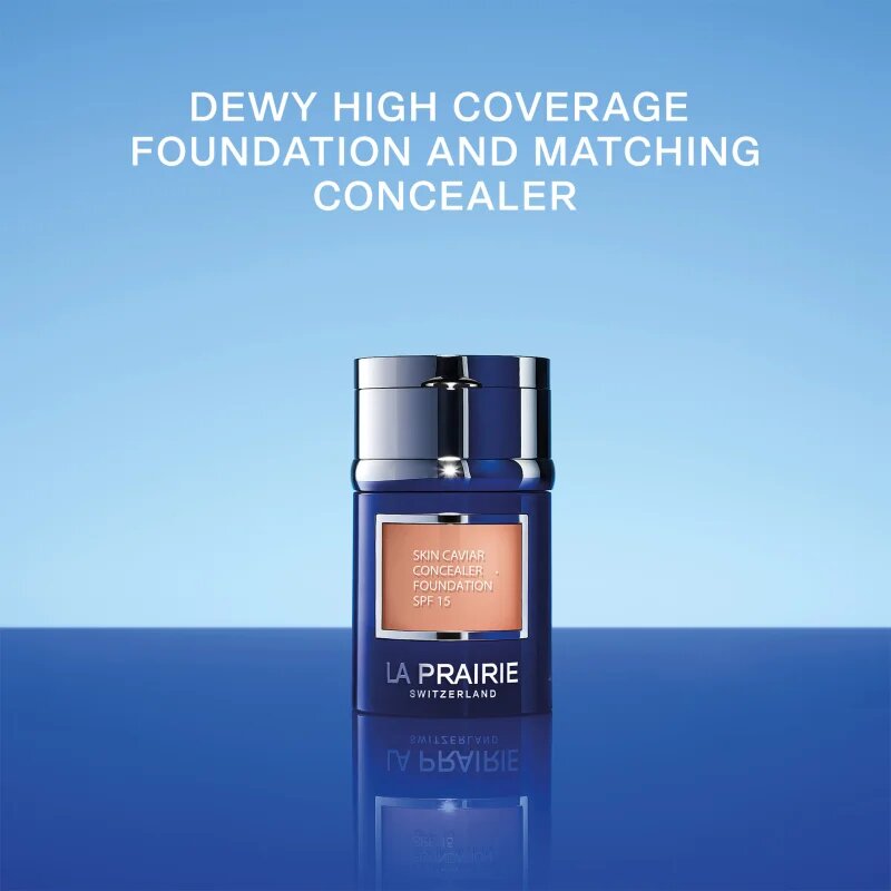 La Prairie Skin Caviar Concealer Foundation грим и коректор SPF 15 цвят N-20 Pure Ivory 30 мл.