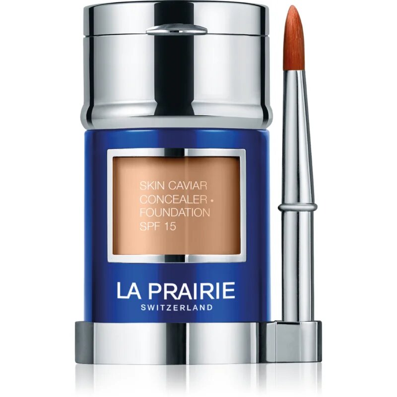 La Prairie Skin Caviar Concealer Foundation грим и коректор SPF 15 цвят NW-10 Tender Ivory 30 мл.