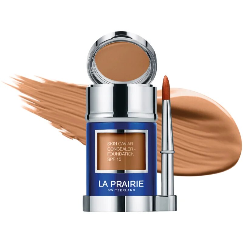 La Prairie Skin Caviar Concealer Foundation грим и коректор SPF 15 цвят NW-50 Sunset Beige 30 мл.