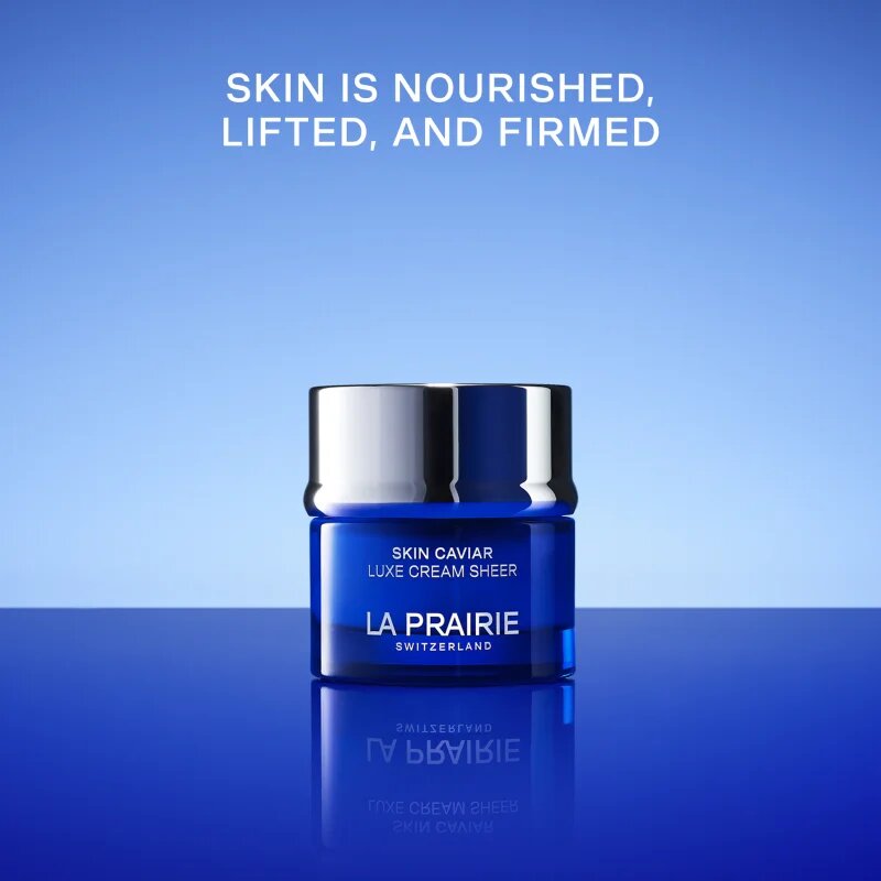 La Prairie Skin Caviar Luxe Cream Sheer луксозен стягащ крем с подхранващ ефект 100 мл.