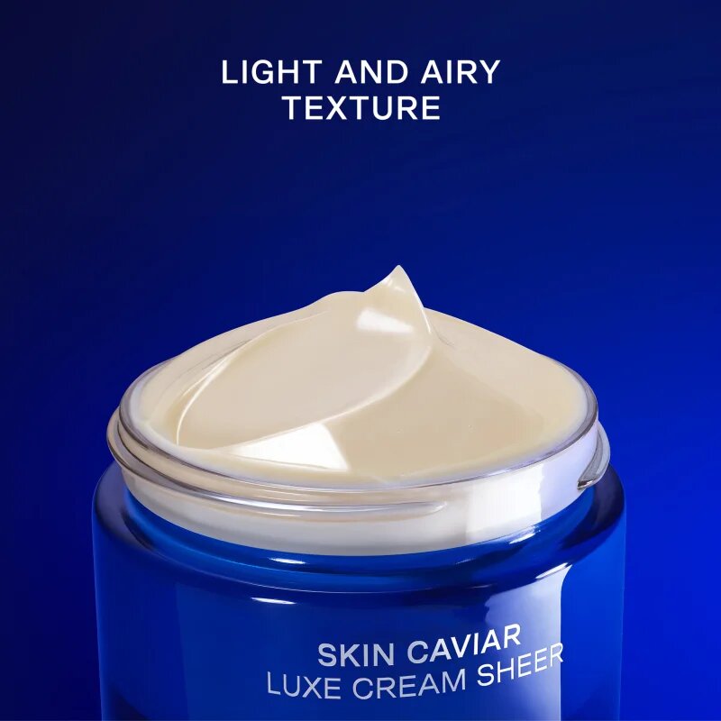 La Prairie Skin Caviar Luxe Cream Sheer луксозен стягащ крем с подхранващ ефект иновация 50 мл.
