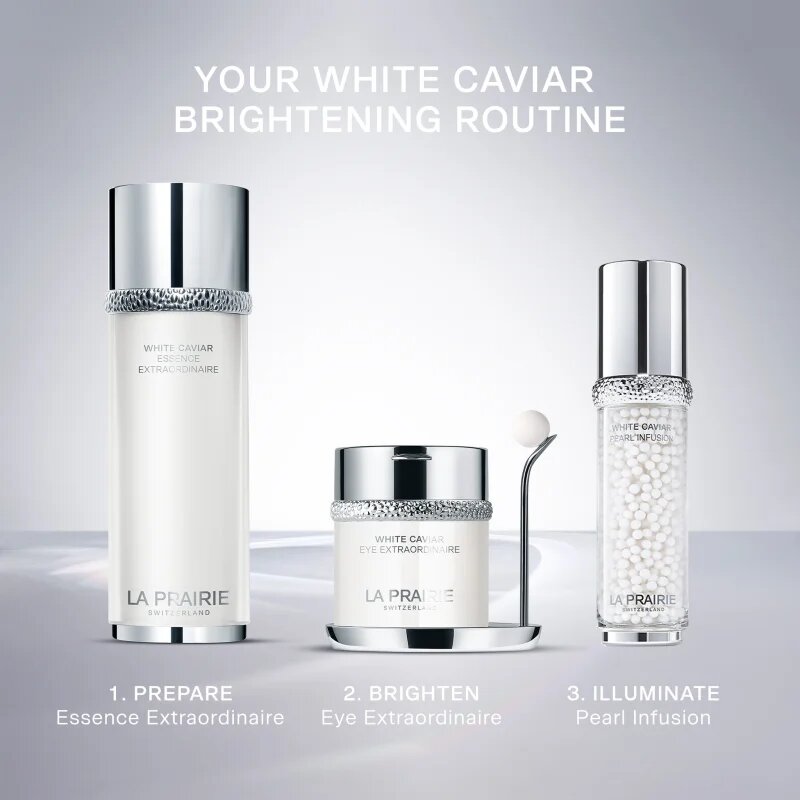 La Prairie White Caviar Essence Extraordinaire озаряващ гел със стягащ ефект 150 мл.