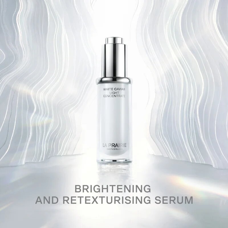 La Prairie White Caviar Light Concentrate интензивен стягащ серум за освежаване и изглаждане на кожата 20 мл.