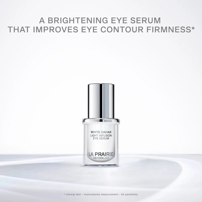 La Prairie White Caviar Light Infusion Eye Serum озаряващ серум за околоочната област 15 мл.