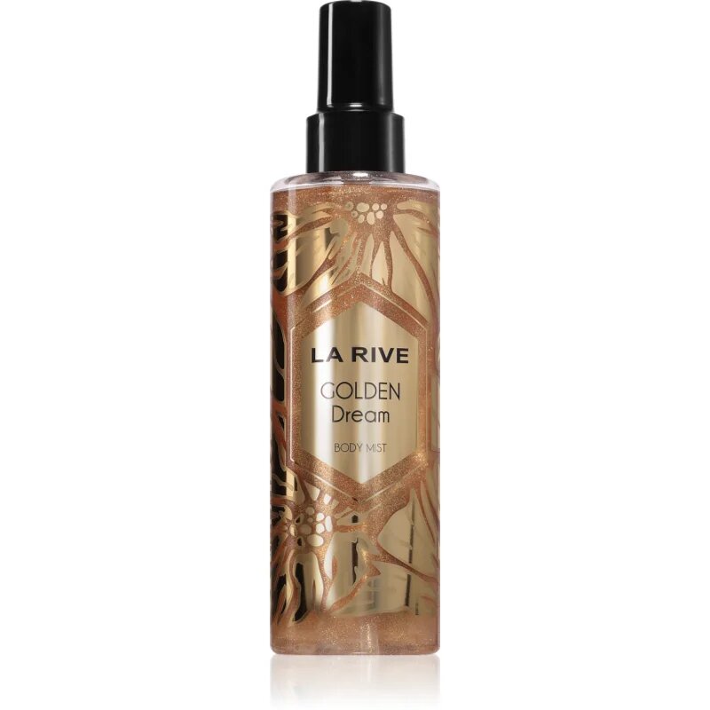 La Rive Golden Dream Body Mist спрей за тяло с блясък за жени 200 мл.