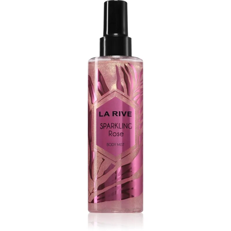 La Rive Sparkling Rose мъгла за тяло с блясък за жени 200 мл.