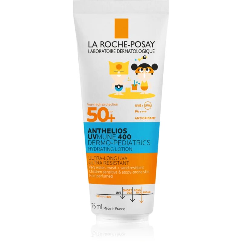 La Roche-Posay Anthelios Dermo-Pediatrics мляко за загар SPF 50+ 75 мл.