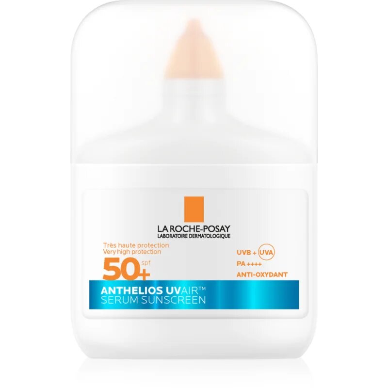La Roche-Posay Anthelios UV Air Serum Sunscreen защитен серум за всички типове кожа на лицето SPF 50+ 50 мл.