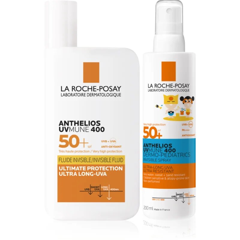 La Roche-Posay Anthelios UVMUNE 400 комплект за тен