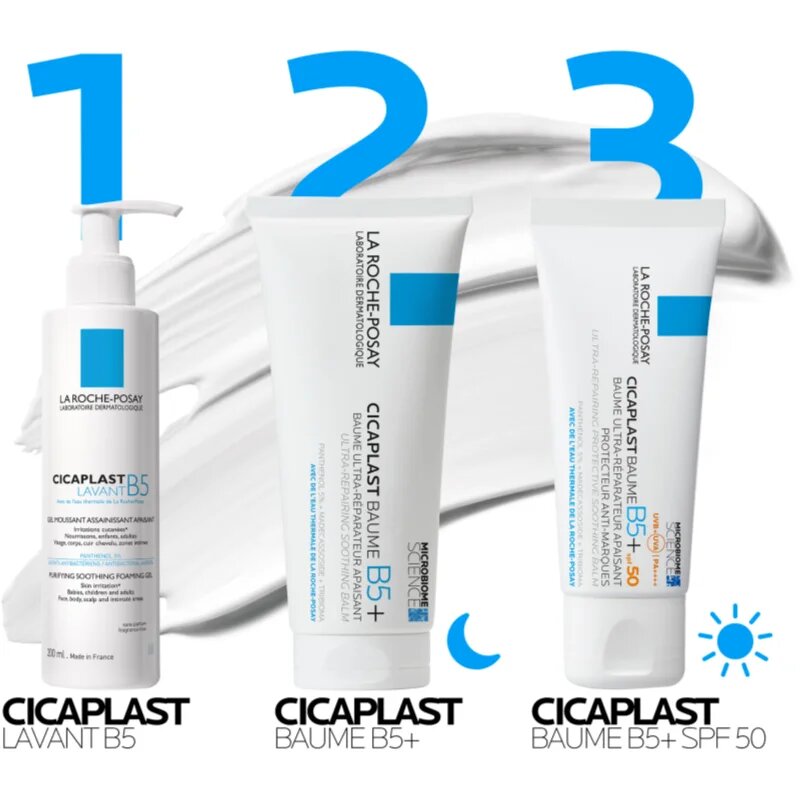 La Roche-Posay Bundles Lipikar + Cicaplast комплект за сърбяща и раздразнена кожа