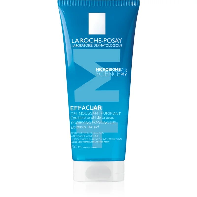 La Roche-Posay Effaclar дълбоко почистващ гел за мазна чувствителна кожа 200 мл.
