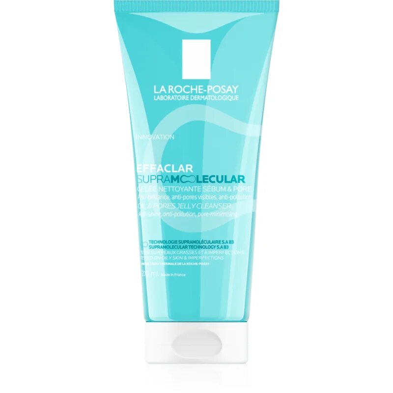 La Roche-Posay Effaclar Supramolecular почистващ гел против мазна кожа и разширени пори 200 мл.