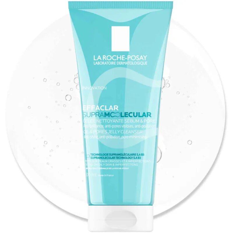 La Roche-Posay Effaclar Supramolecular почистващ гел против мазна кожа и разширени пори 200 мл.