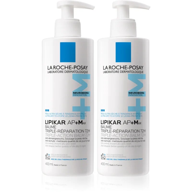 La Roche-Posay Lipikar AP+Max комплект за успокояване на кожата