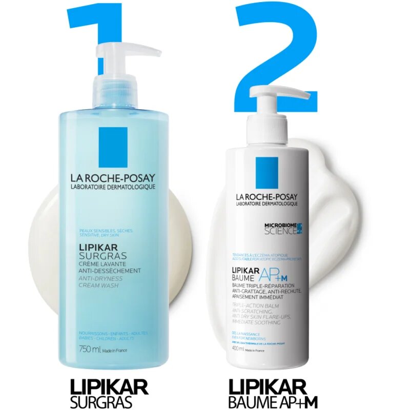 La Roche-Posay Lipikar Surgras душ крем пълнител 400 мл.