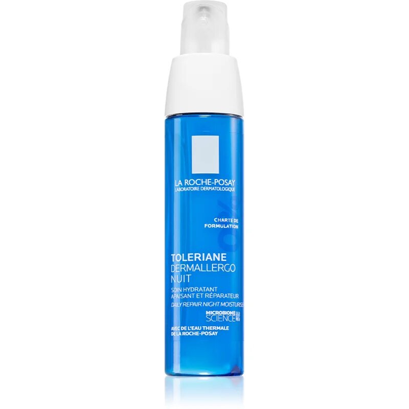 La Roche-Posay Toleriane Dermallergo нощен крем за чувствителна кожа 40 мл.