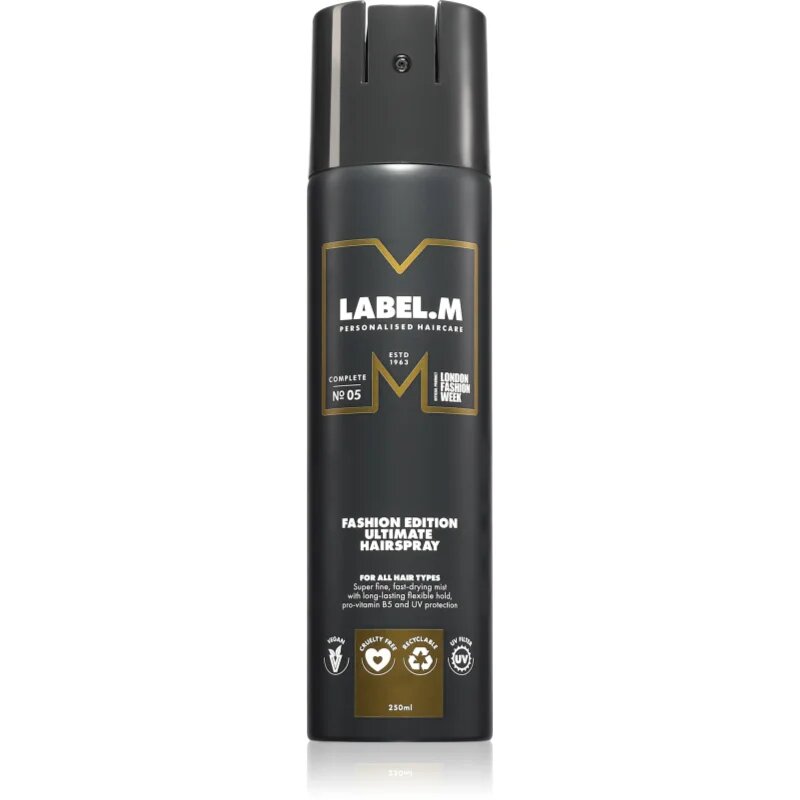 label.m Fashion Edition лак за коса за всички видове коса 250 мл.
