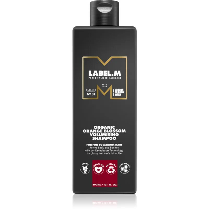 label.m Organic Orange Blossom шампоан за обем 300 мл.