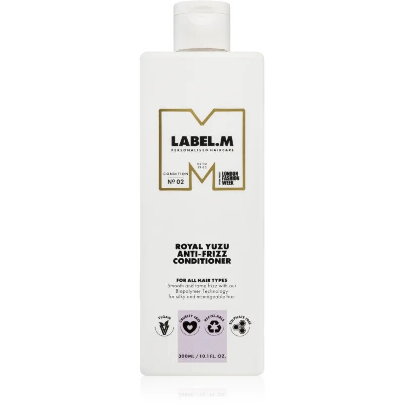 label.m Royal Yuzu балсам за непокорна коса 300 мл.