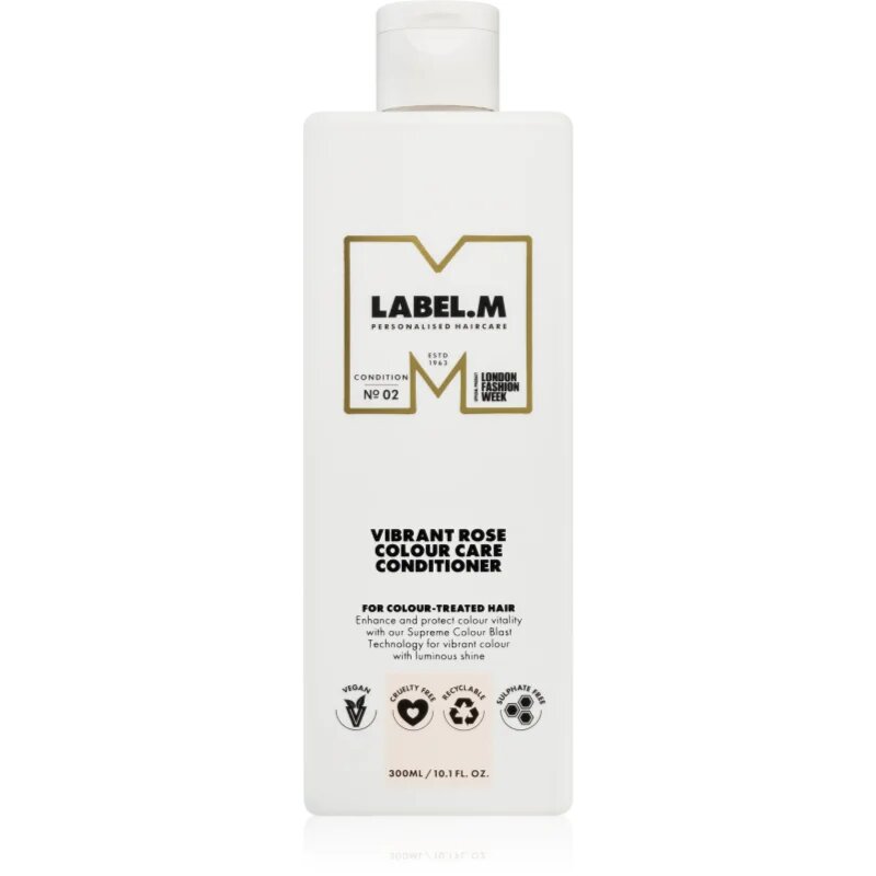 label.m Vibrant Rose балсам за защита на цветовете 300 мл.