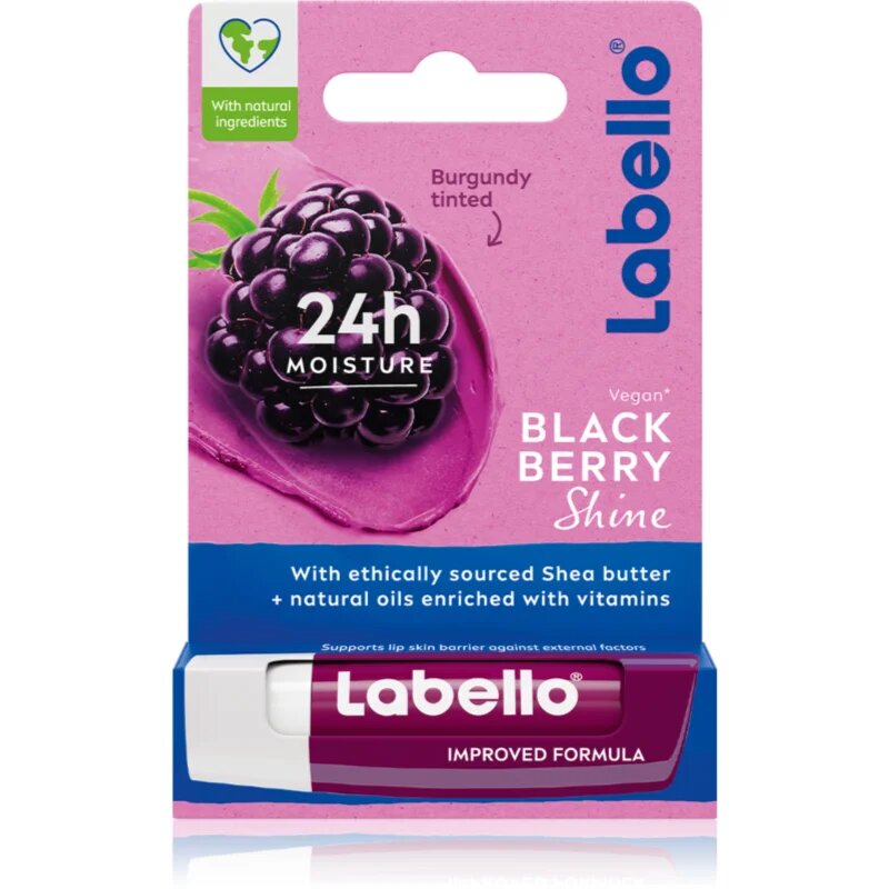 Labello Blackberry Shine хидратиращ балсам за устни 4.8 гр.