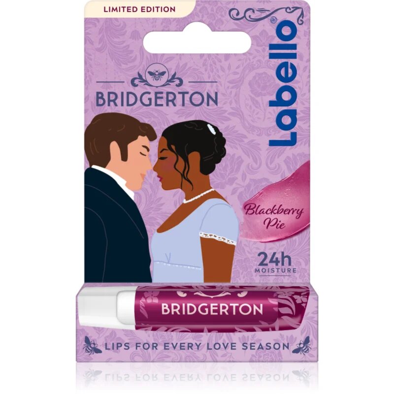 Labello Bridgerton Blackberry тониращ хидратиращ балсам за устни 4.8 гр.