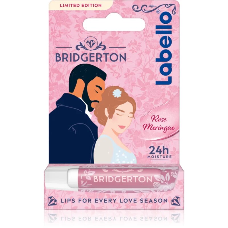 Labello Bridgerton Rose тониращ хидратиращ балсам за устни 4.8 гр.